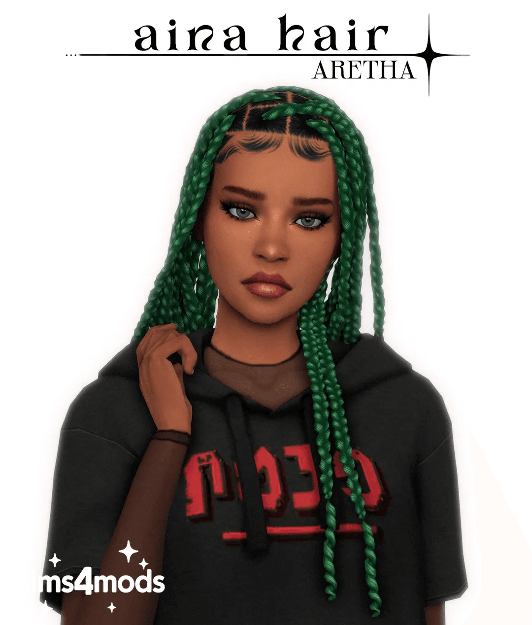 Галерея мода Прическа Aina braids #1